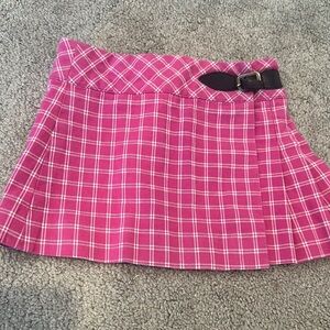 Lilly Pulitzer girls plaid skirt